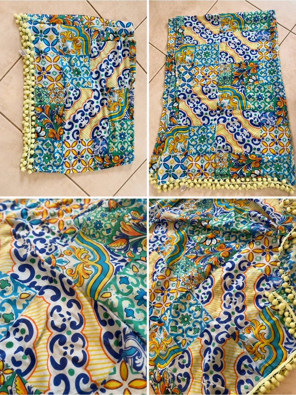 Sicilian Print Sarong